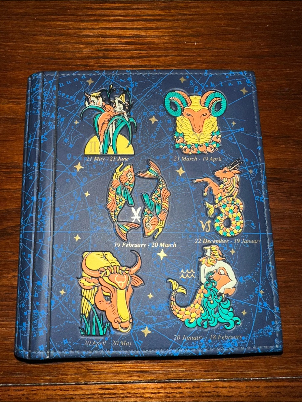 Zodiac Leather Photo Album